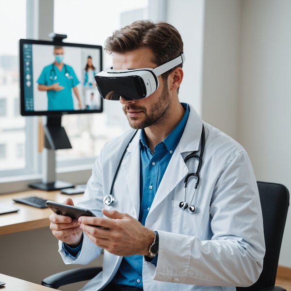 Comment les technologies de réalité virtuelle et augmentée peuvent-elles améliorer les services de téléconsultation médicale?